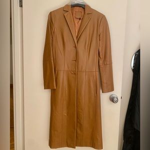 BRAND NEW BCBG Leather Coat 
Size 0 (BEST OFFER)